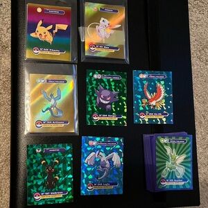 RARE Pokémon Trading Card Sticker Set
